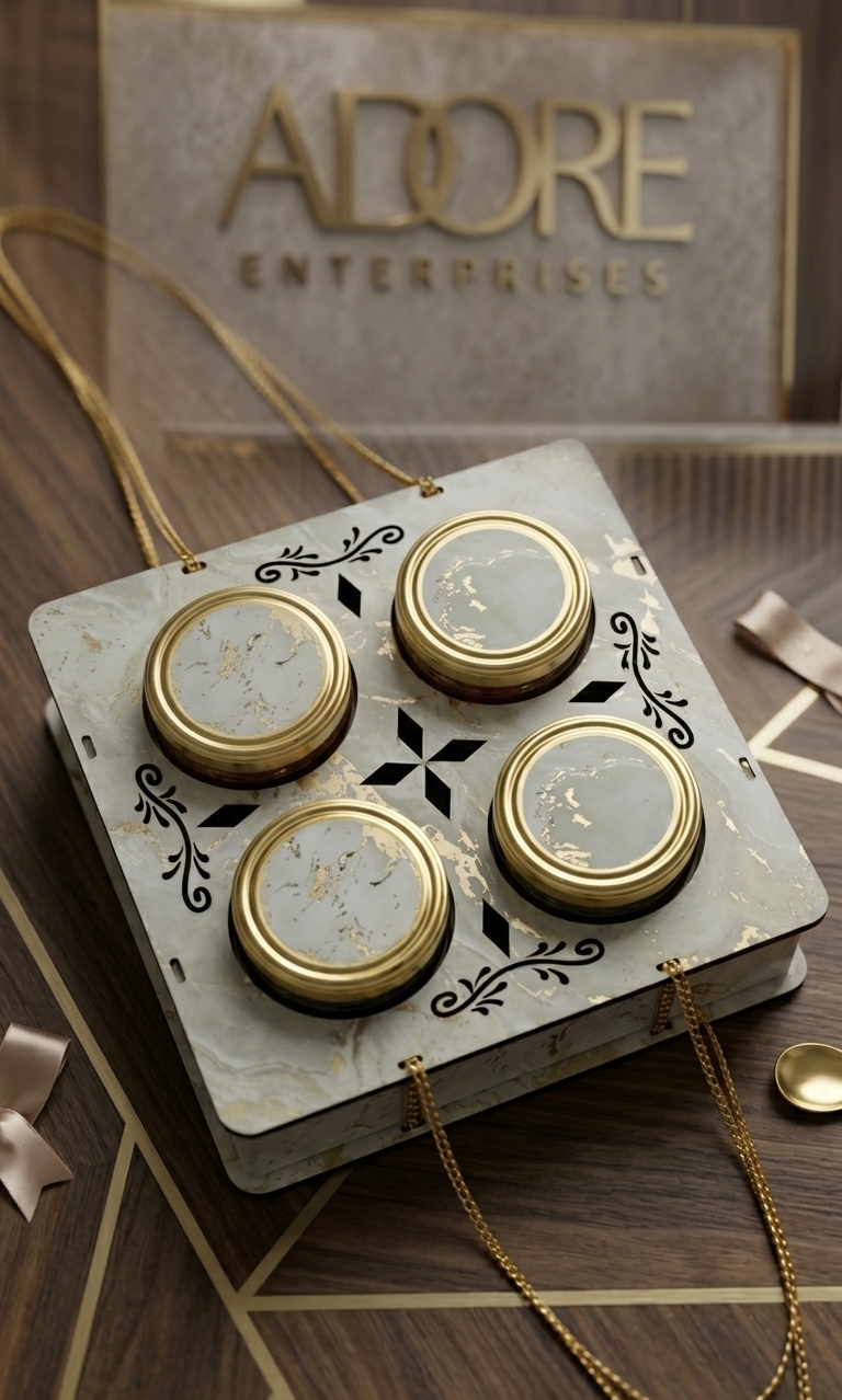 4 Jar Tray