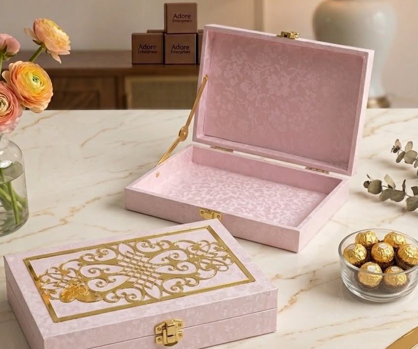 Pink Mandala Cash Box